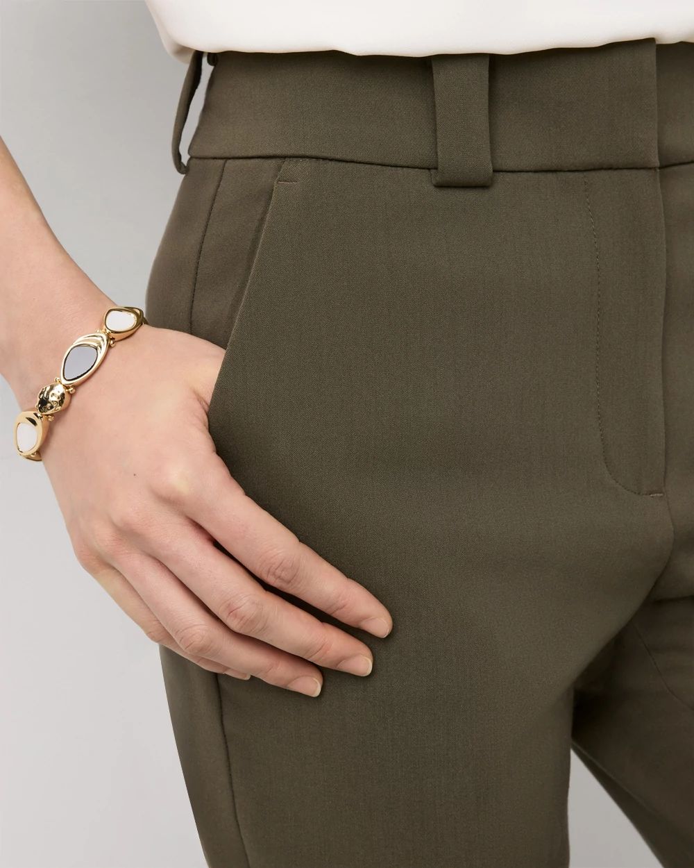 High-Rise Blake Slim Boot Pant