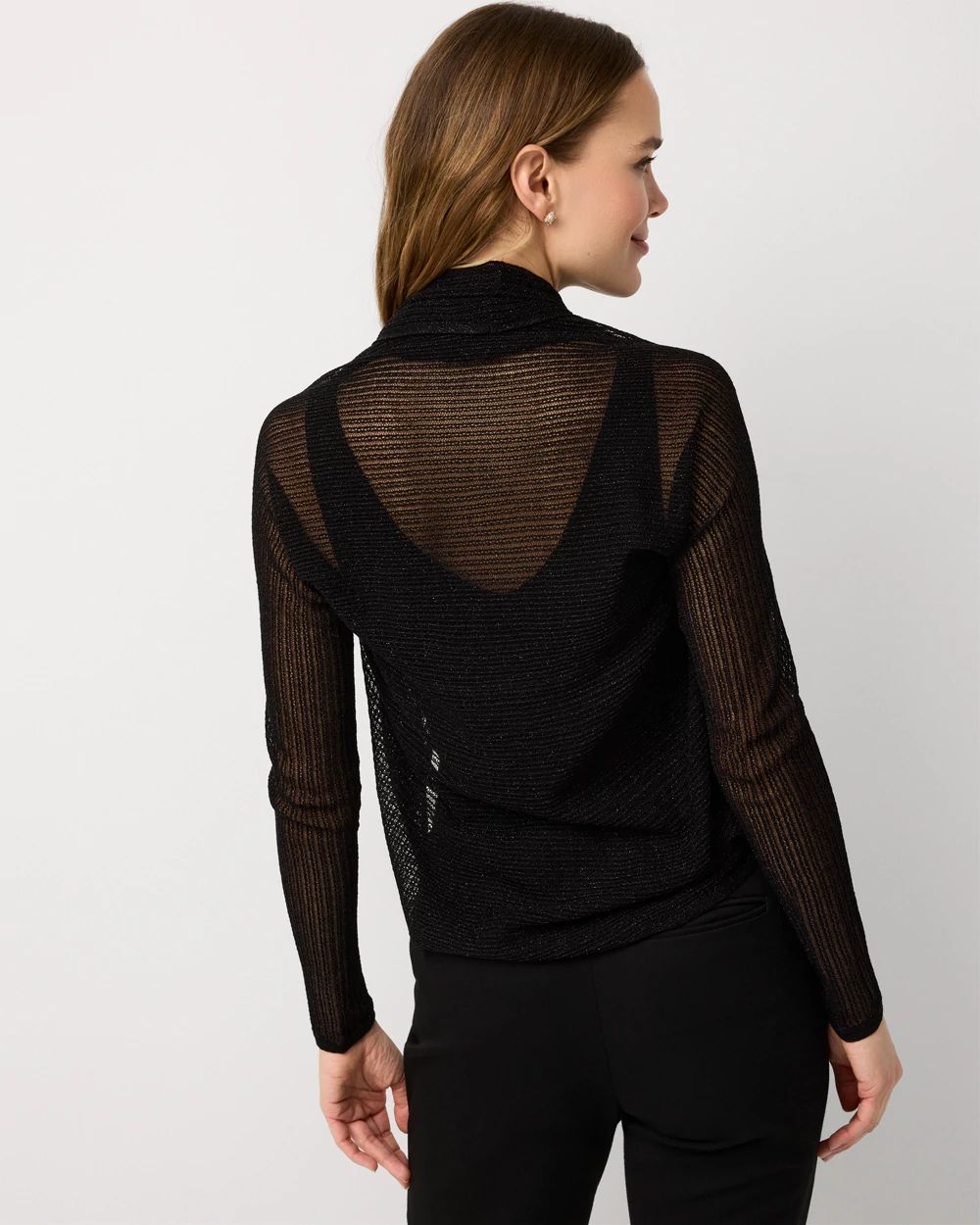 Ribbed Sweater Shrug