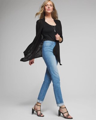 Outlet WHBM Pointelle Fly Away Cardigan