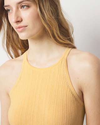 Halter Sweater Dress click to view larger image.