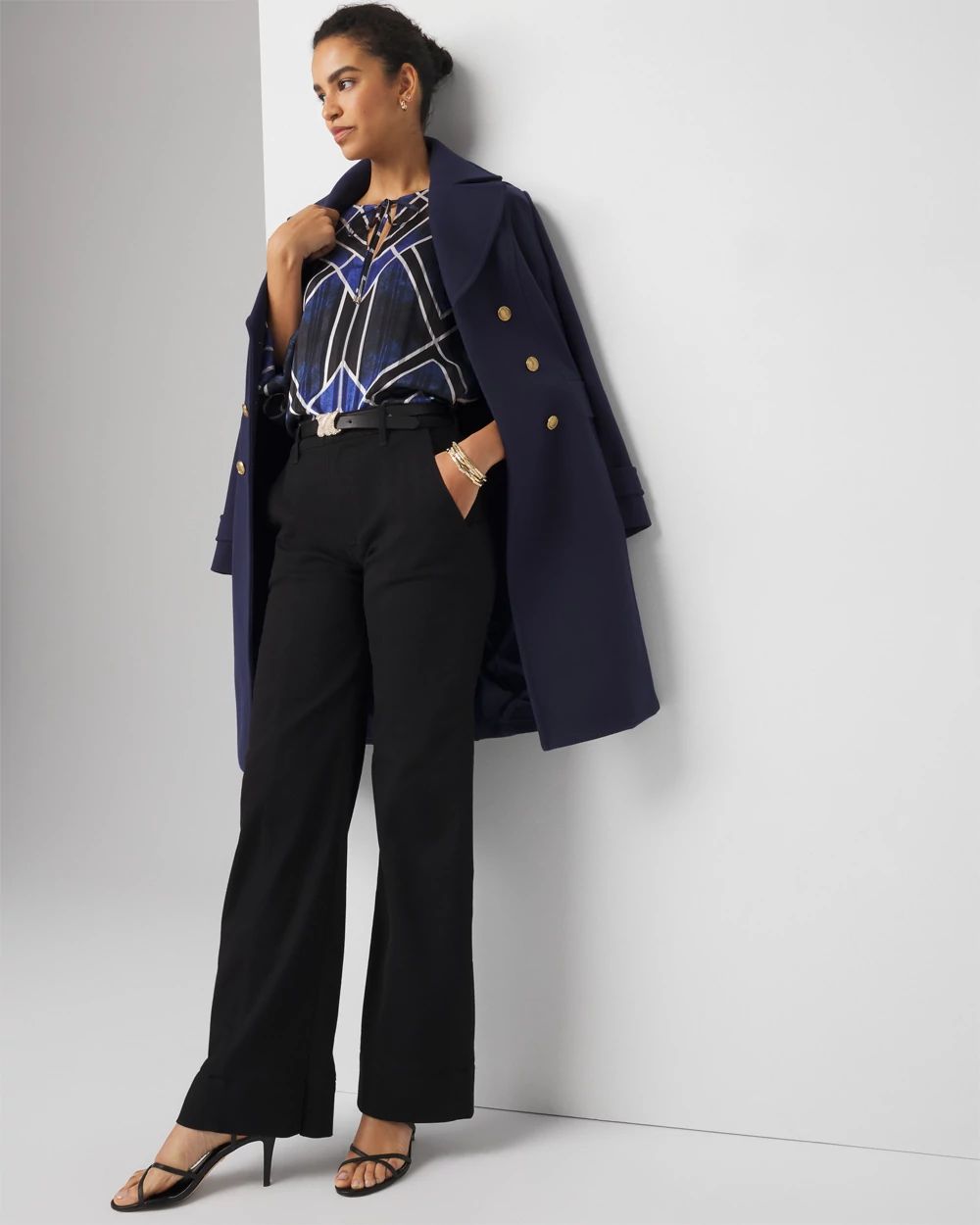 Tie Neck Blouse