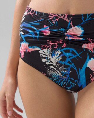 High-Waist Wrap Bikini Bottom