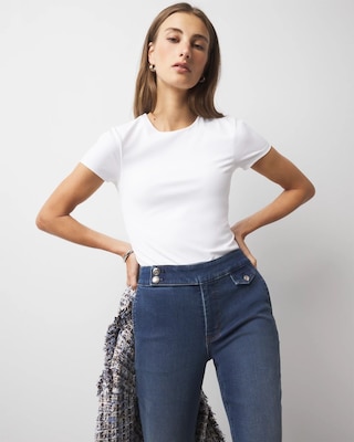 WHBMFORME™ All Ways Stretch Crewneck Tee