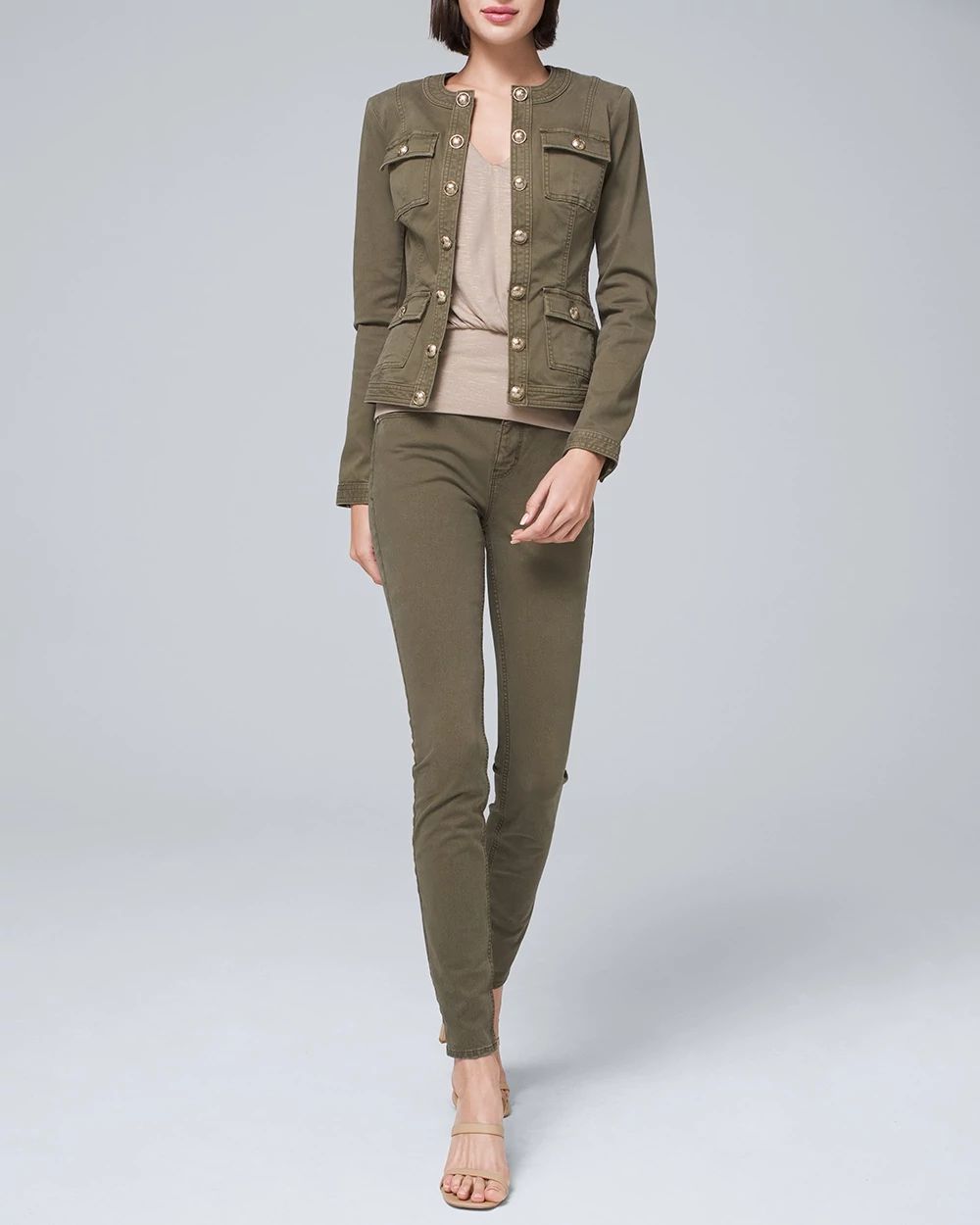 Curvy-Fit High-Rise Sculpt Skinny Ankle Jean