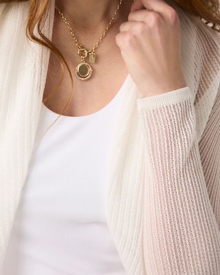 Ribbed Sweater Shrug click to view larger image.