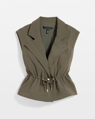 Drawcord-Waist Vest click to view larger image.