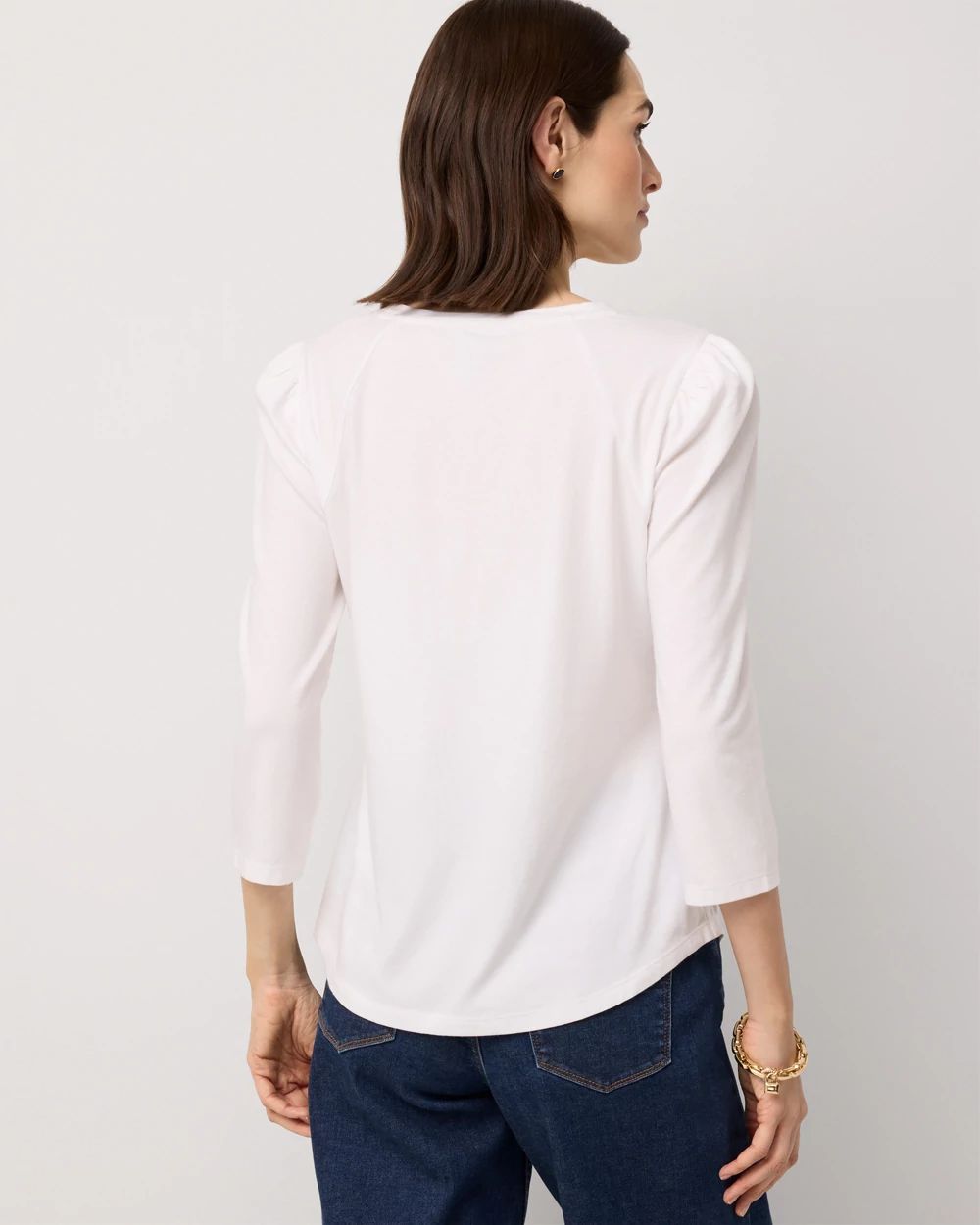 Raglan 3/4 Sleeve Tee click to view larger image.