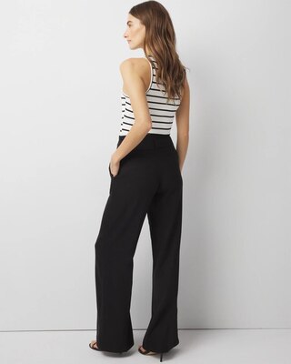 High-Rise Belted Wide Leg Trouser click to view larger image.