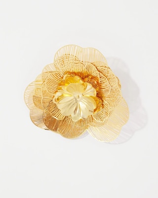 3D Floral Brooch