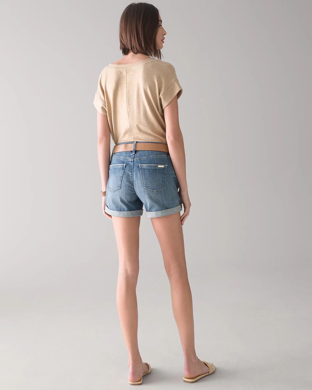 Mid-Rise Everyday Soft Denim™ 5-Inch Shorts