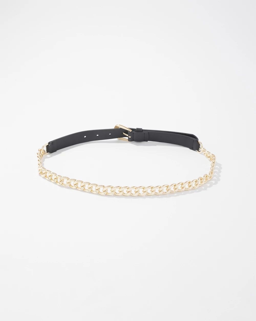 Chain Leather Pant Belt