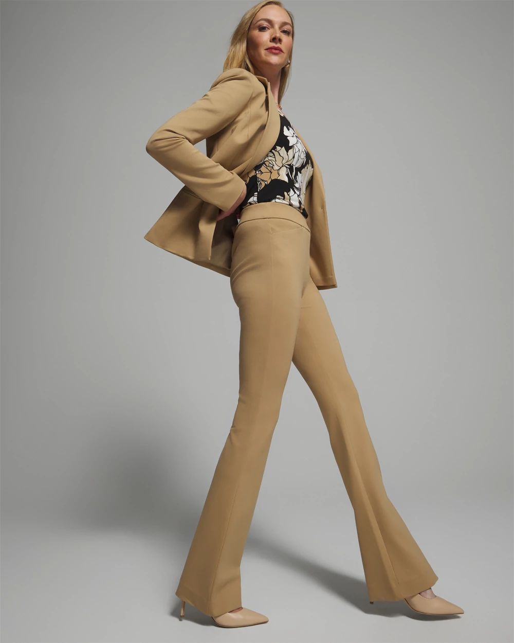 Outlet WHBM Pull-On Skinny Flare Pant