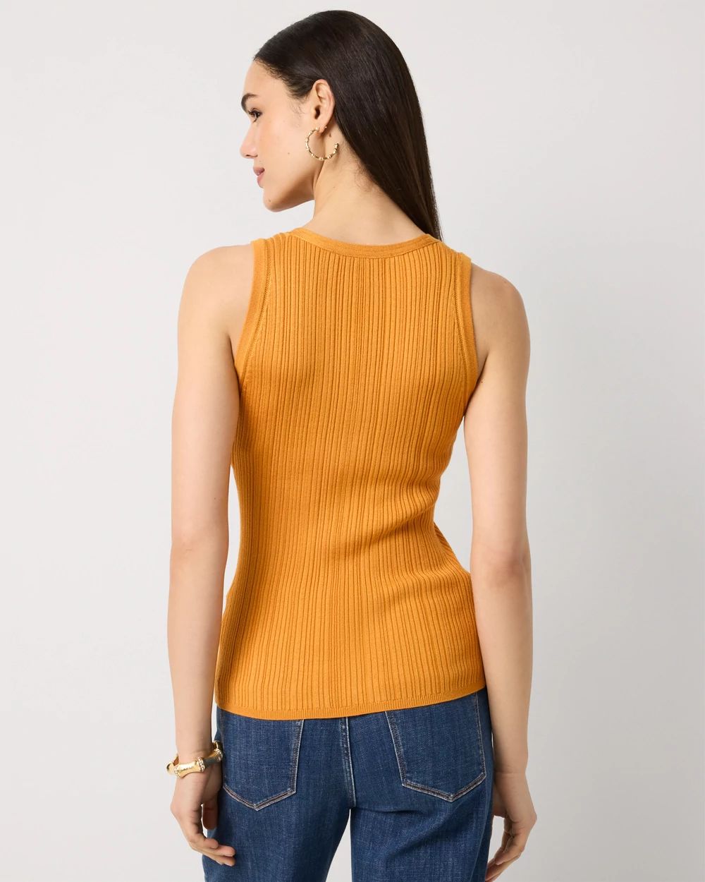 Knit Henley Tank click to view larger image.