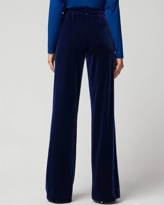 WHBM® Luna Wide Leg Velvet Trousers