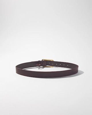 Lived-In Leather Denim Belt click to view larger image.
