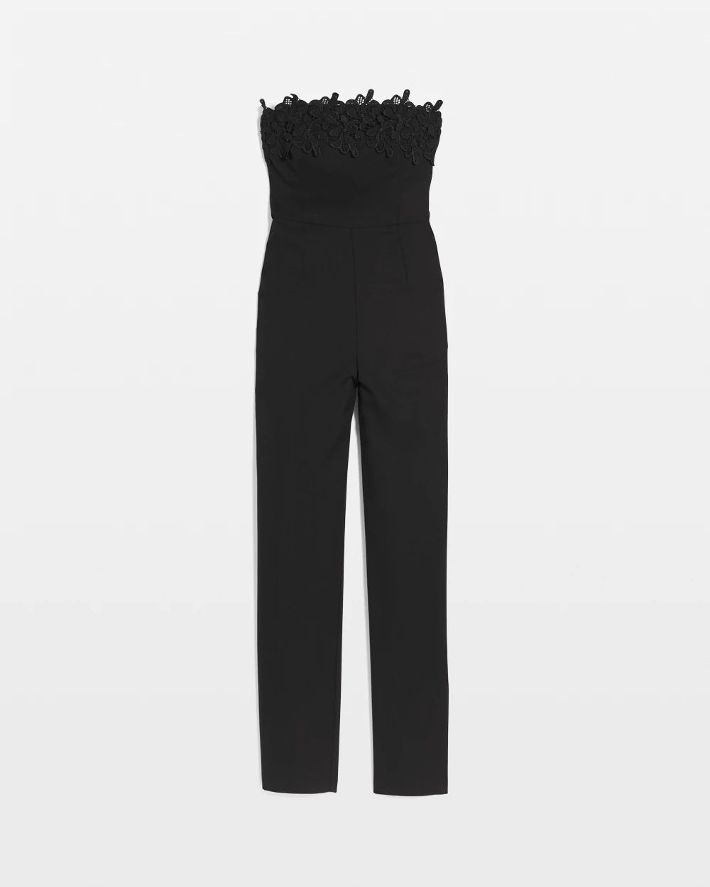 Strapless Lace Jumpsuit