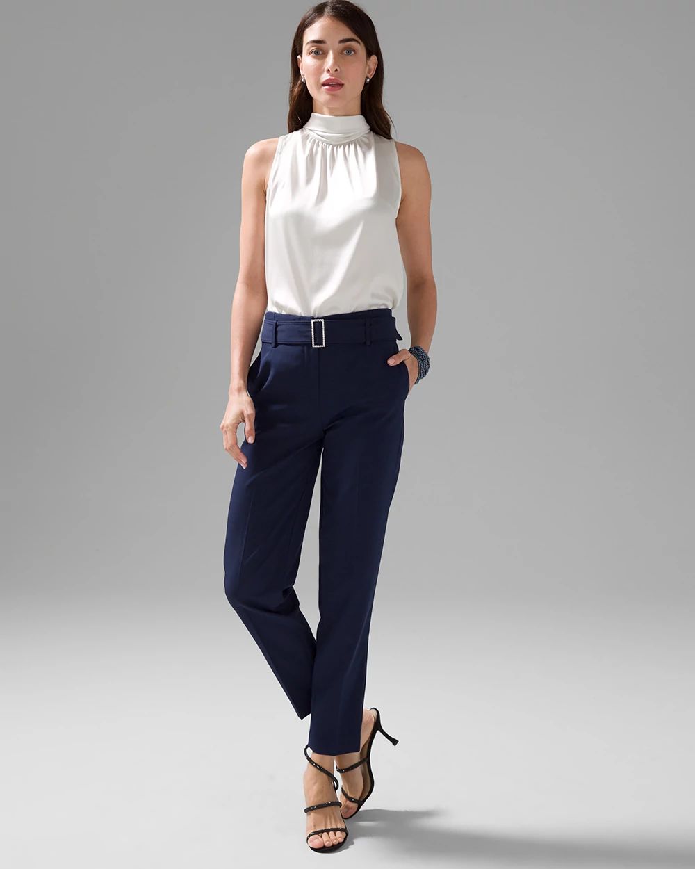 Fluid Tapered Ankle Pant