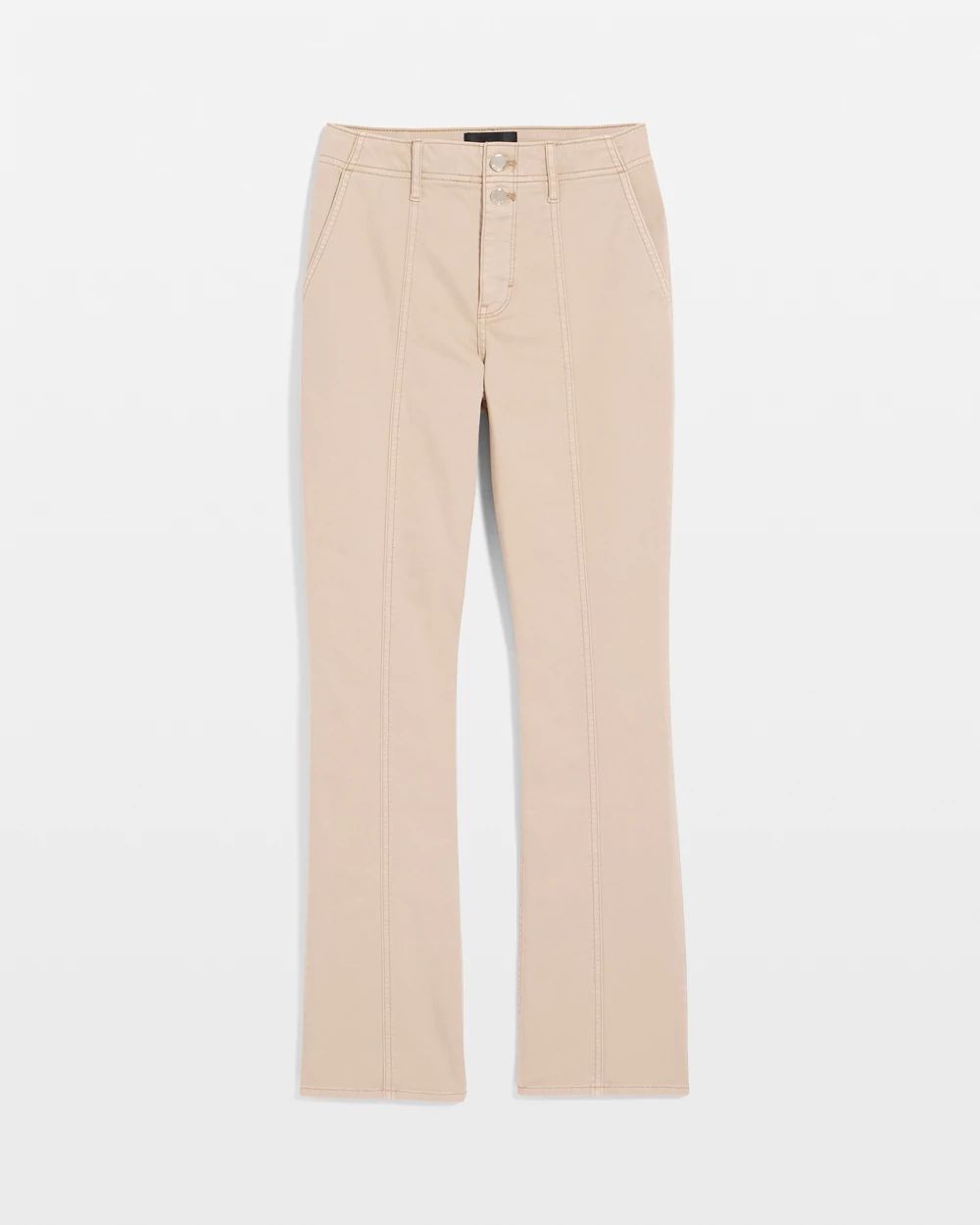Pret Seamed High-Rise Bootcut Jean click to view larger image.