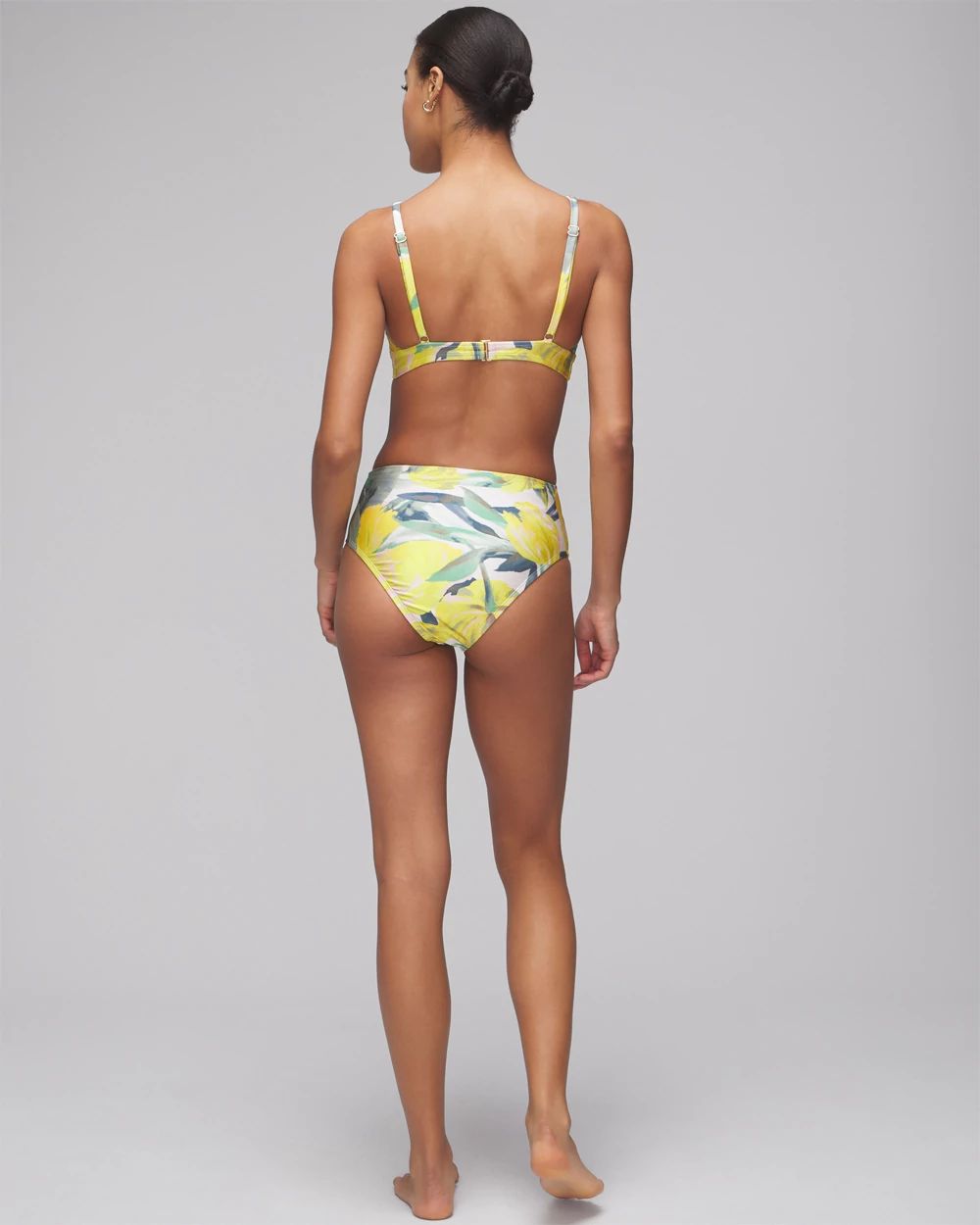 High-Waisted Swim Bottom