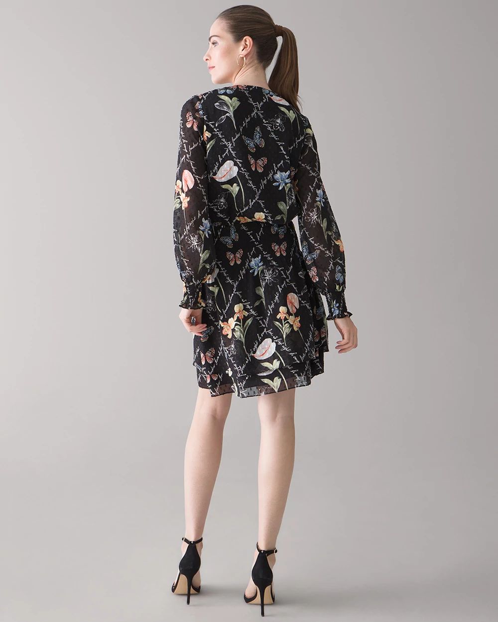 Smocked Blouson Dress