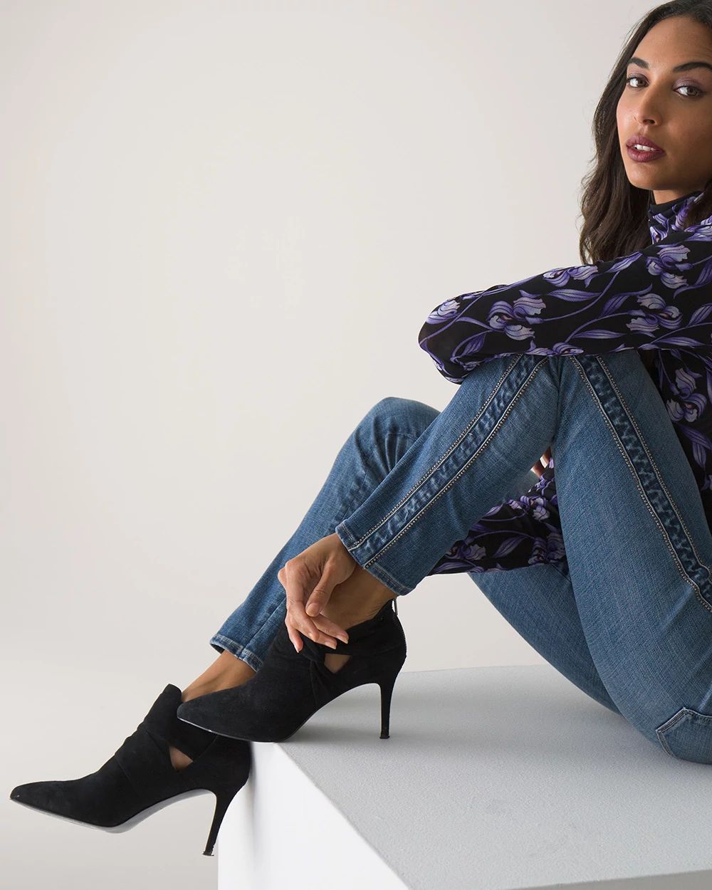 White house black market booties cheap
