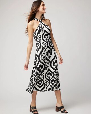 Matte Jersey Halter Dress