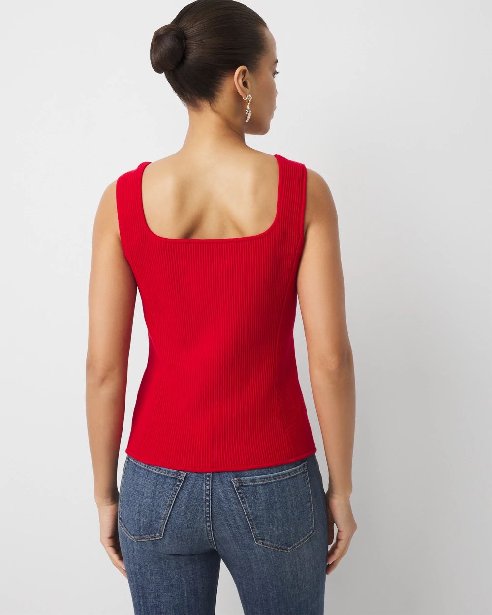 WHBM FORME™ Ribbed Ottoman Tank