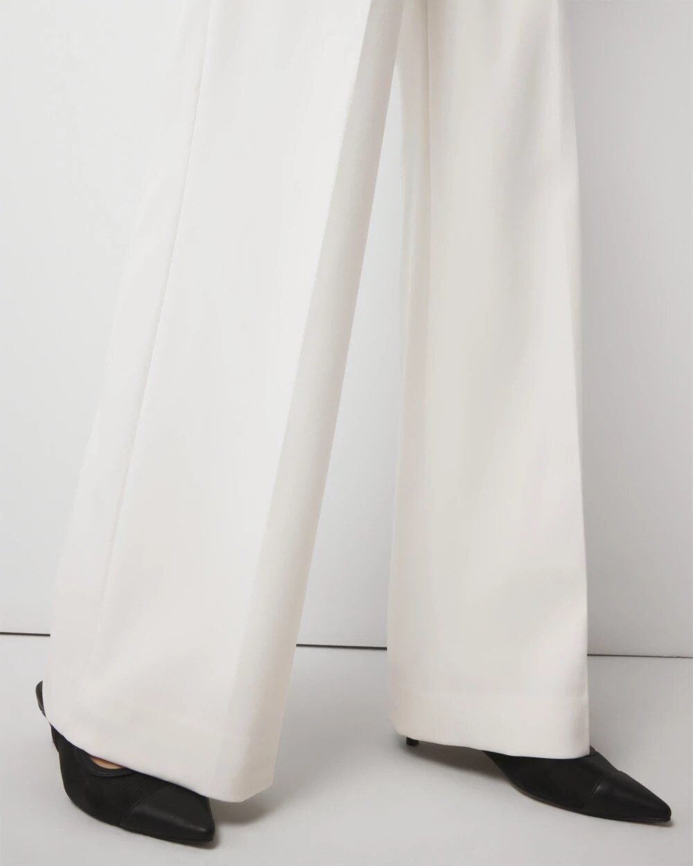 Pleated Wide Leg Pants - image 3