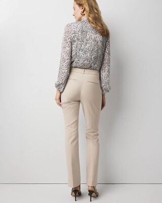 WHBM® Ines Slim Bootcut Comfort Stretch Pants click to view larger image.
