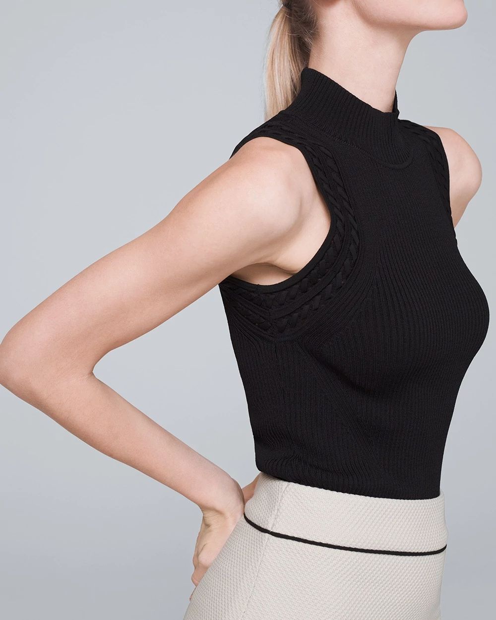 Ribbed Sweater Tank