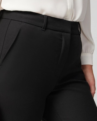 WHBM® Elle Slim Ankle Comfort Stretch Pants click to view larger image.