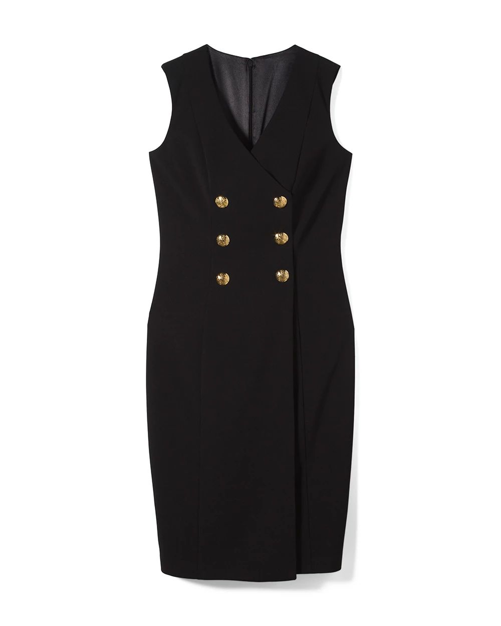 Sleeveless Blazer Dress