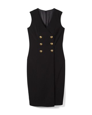 Sleeveless Blazer Dress