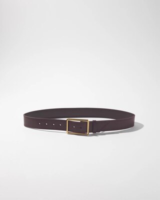 Lived-In Leather Denim Belt click to view larger image.