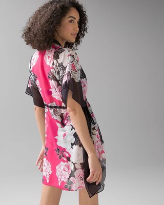 Floral-Print Caftan