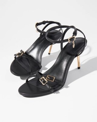 Strappy Buckle Heel click to view larger image.