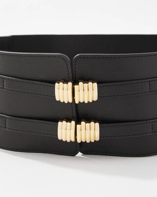 Sculptural Wide Waist Belt click to view larger image.