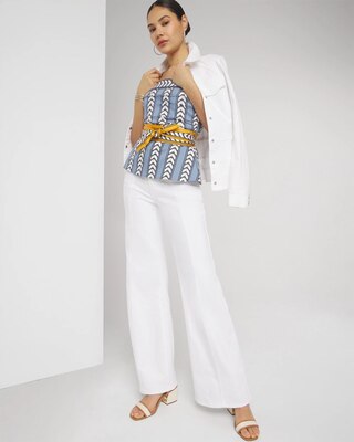 Tie Waist Bustier Top