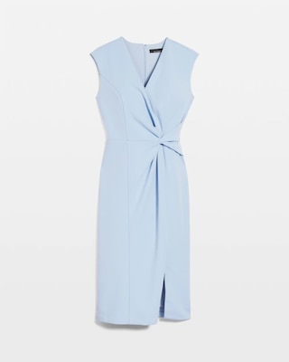 Petite Twist Detail Sheath Dress click to view larger image.