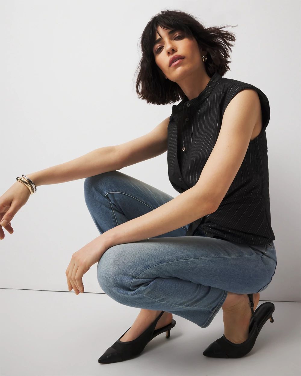 Poplin Twist Shirt
