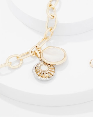 Mother of Pearl Charm Pendant click to view larger image.