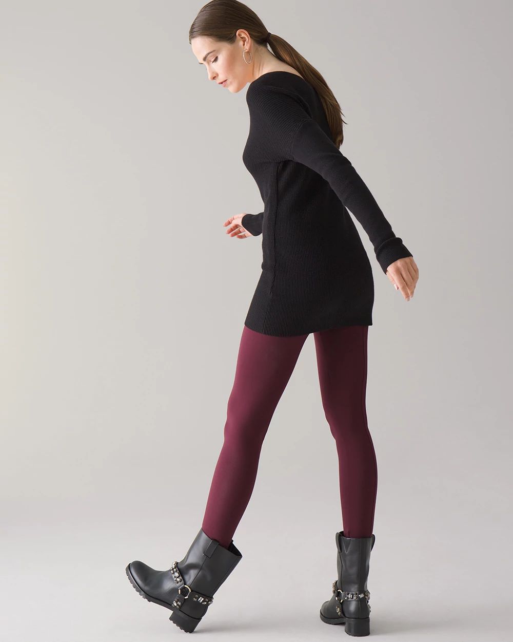 Scuba Knit WHBM Runway Leggings