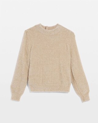 Tinsel Trim Sweater click to view larger image.
