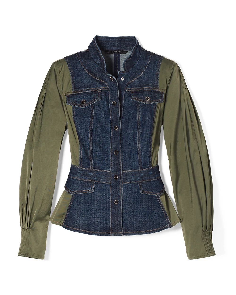 Drama Sleeve Trucker Jacket