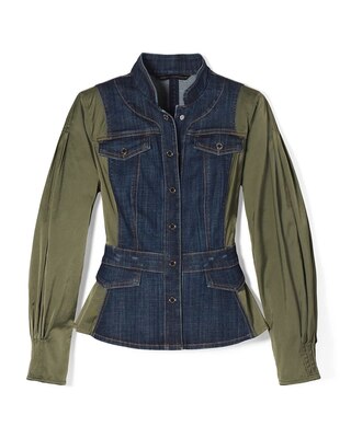 Drama Sleeve Trucker Jacket