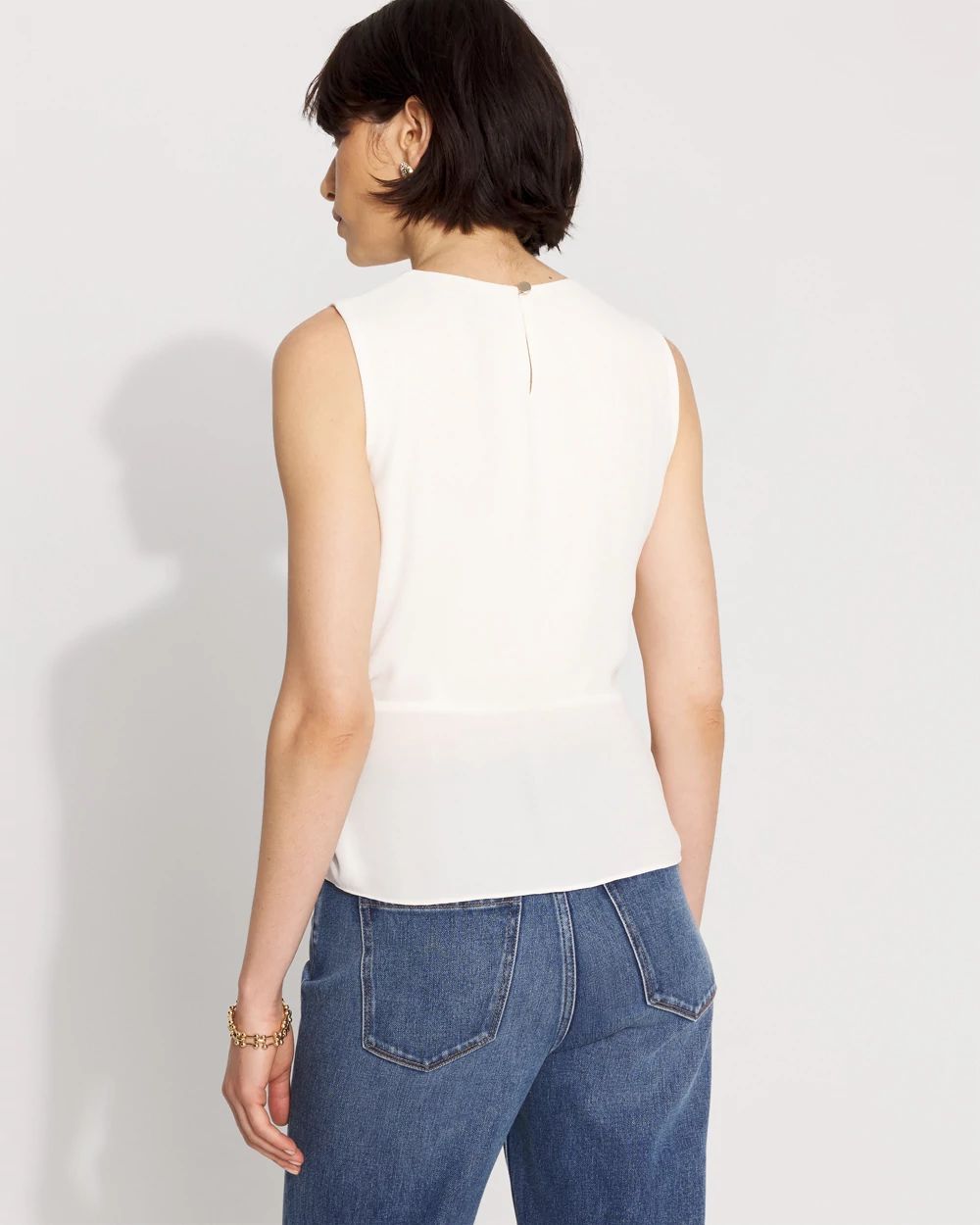 Draped Waist Shell