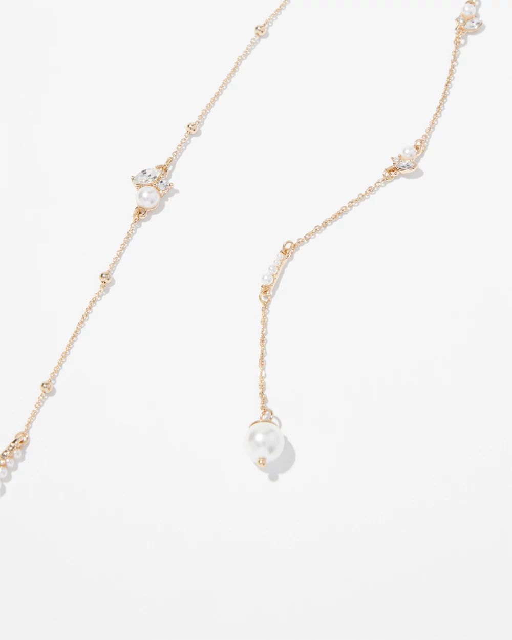 Mixed Media Convertible Y Necklace