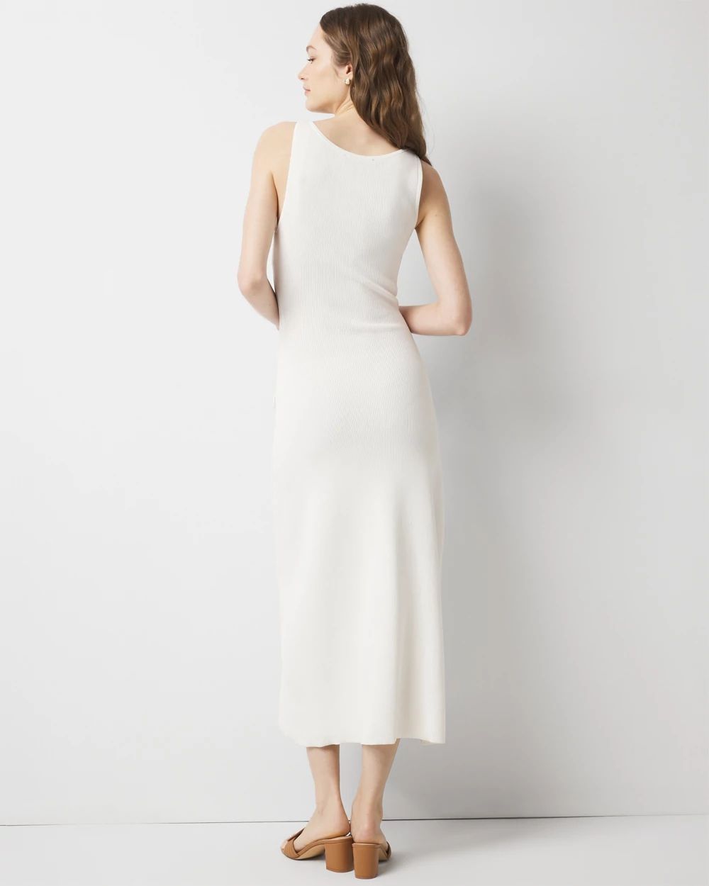 Knit Tank Midi Dress click to view larger image.