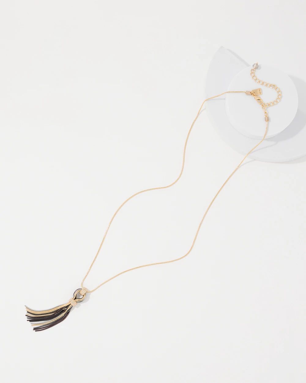 Fringe Pendant Necklace click to view larger image.