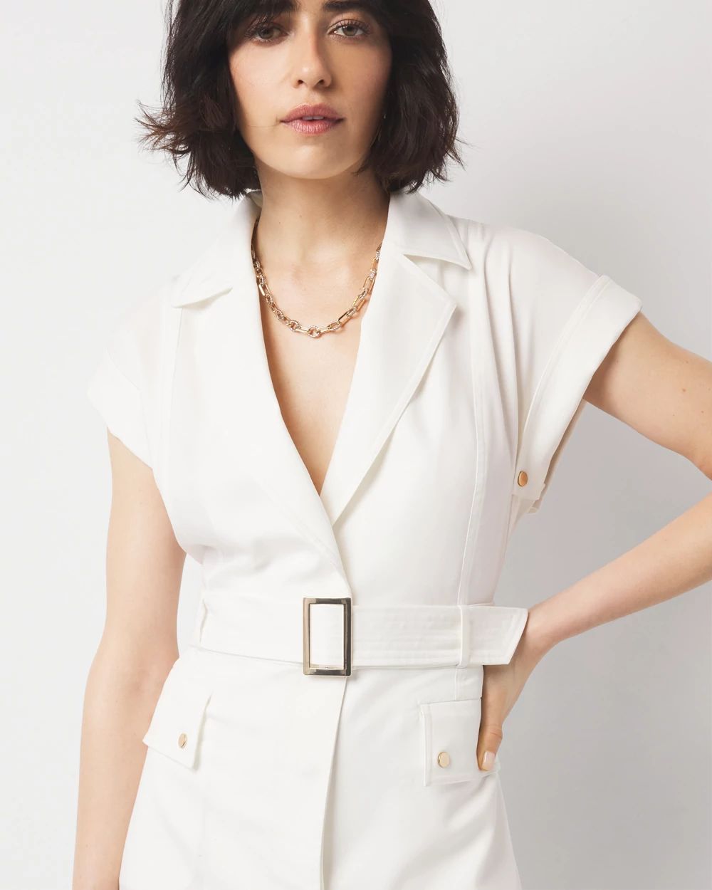 Cargo Shirt Dress